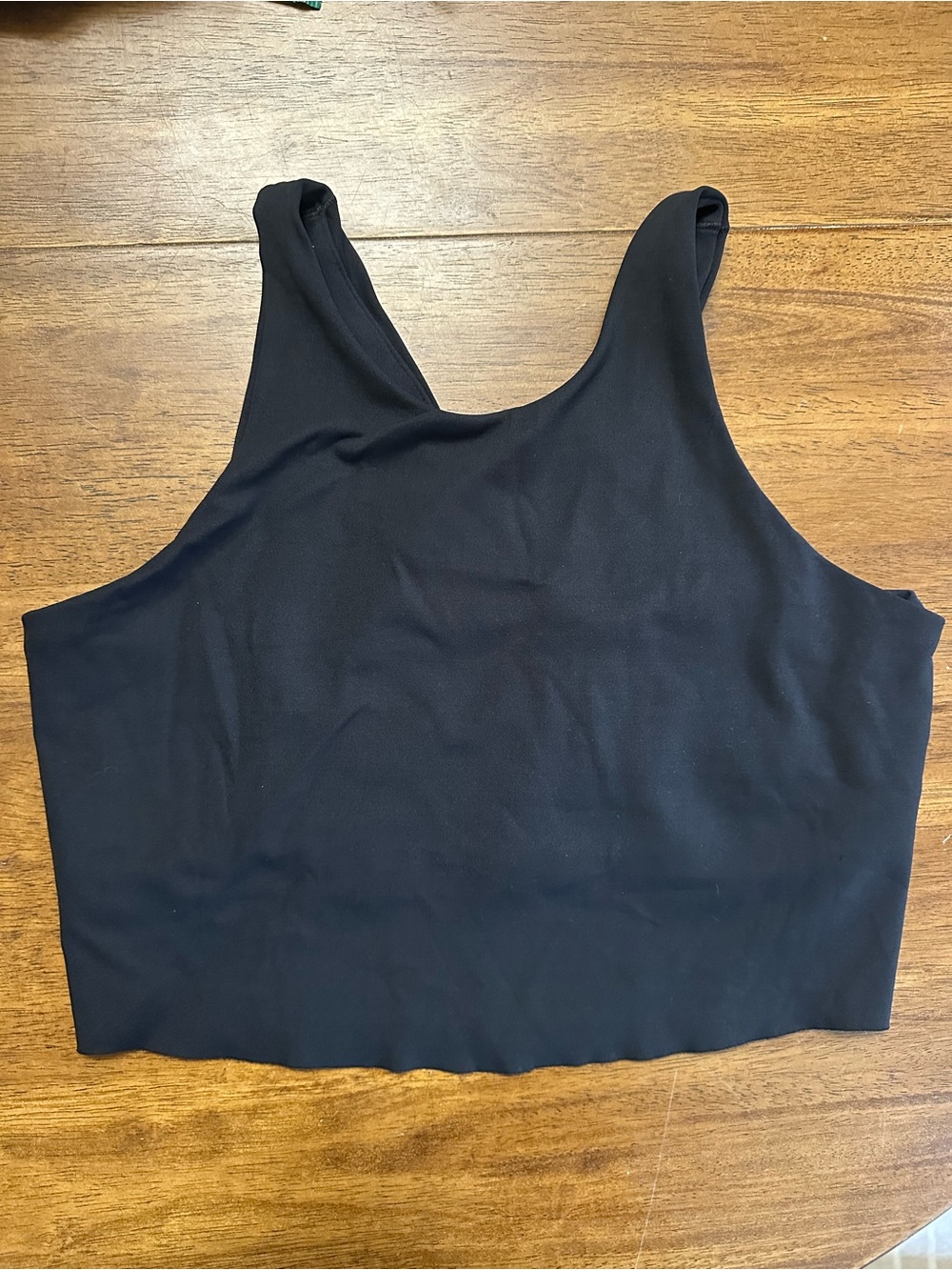 Nike Black Dri-FIT Yoga Crop Tank